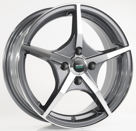Megami MGM-19 6x15 4*100 Et:46 Dia:54,1 gmf Megami MGM-19 6x15 4*100 Et:46 Dia:54,1 gmf