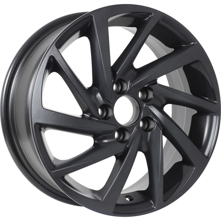KDW KD1530 6x15 4*100 Et:46 Dia:60,1 Matt_Black_Painted KDW KD1530 6x15 4*100 Et:46 Dia:60,1 Matt_Black_Painted