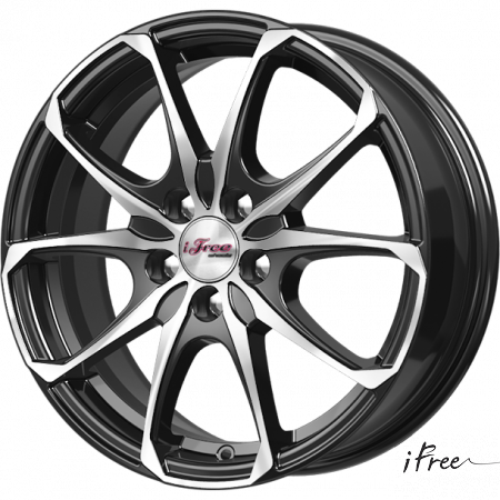 iFree Такеши 6x16 4*100 Et:35 Dia:67,1 блэк джек iFree Такеши 6x16 4*100 Et:35 Dia:67,1 блэк джек
