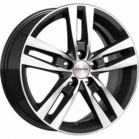 K&K Rassvet 6,5x16 5*114,3 Et:38 Dia:67,1 Алмаз чёрный K&K Rassvet 6,5x16 5*114,3 Et:38 Dia:67,1 Алмаз чёрный