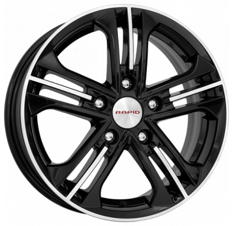 K&K Trinity 6x15 5*108 Et:50 Dia:63,3 алмаз черный K&K Trinity 6x15 5*108 Et:50 Dia:63,3 алмаз черный