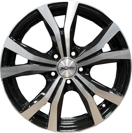 X'trike X-119 6,5x16 5*114,3 Et:40 Dia:66,1 BK/FP X'trike X-119 6,5x16 5*114,3 Et:40 Dia:66,1 BK/FP