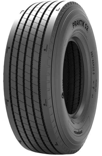 грузовая шина Simpeco Praktik S2 385/65 R22.5 158L Рулевая