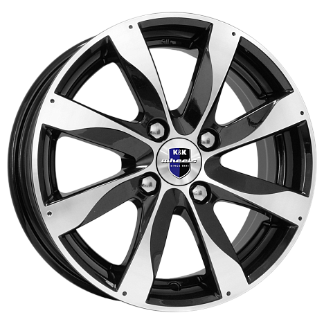 K&K Джемини 6x15 4*108 Et:50 Dia:63,3 алмаз черный K&K Джемини 6x15 4*108 Et:50 Dia:63,3 алмаз черный